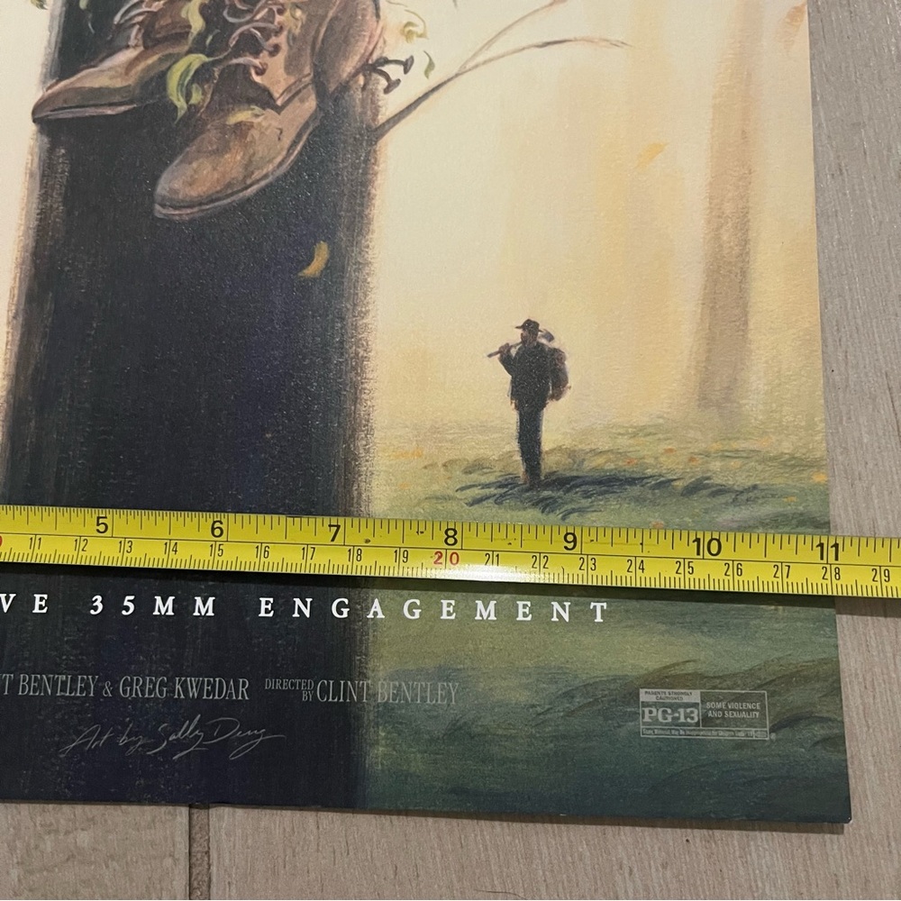 Netflix Train Dreams Movie Poster 11x17 Promo FYC Screening 2025 Academy Award - Picture 8 of 8
